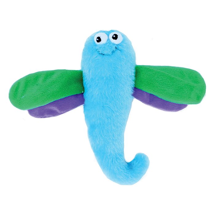 ZippyPaws Crinkle Dragonfly Plush Dog Toy