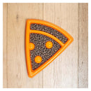 Pizza Shaped - Slow Feeding Bowl for Dogs. Holds up to 4 cups of dry dog food.