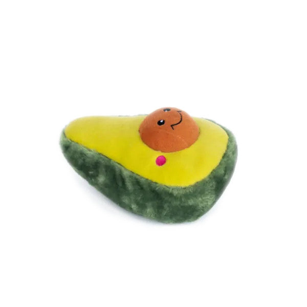 ZippyPaws NomNomz Avocado Plush Dog Toy