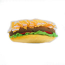 ZippyPaws NomNomz Taco Dog Toy – Squeaky Plush Fun!