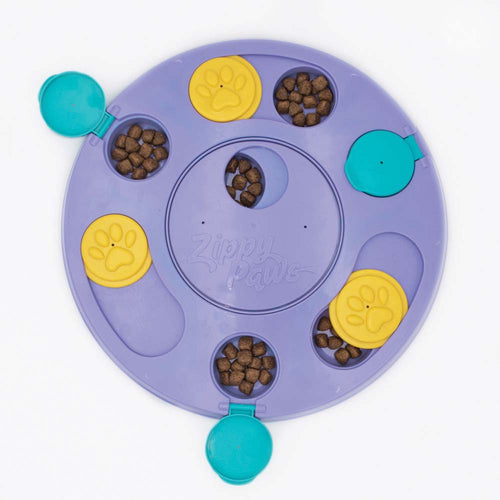 ZippyPaws SmartyPaws Puzzler Dog Toy - Purple