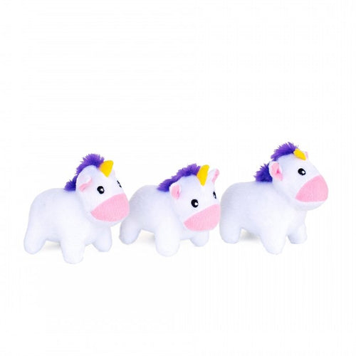 ZippyPaws Unicorn Rainbow Burrow Dog Toy - Unicorns
