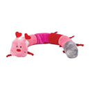 ZippyPaws Valentine's Caterpillar Deluxe Dog Toy