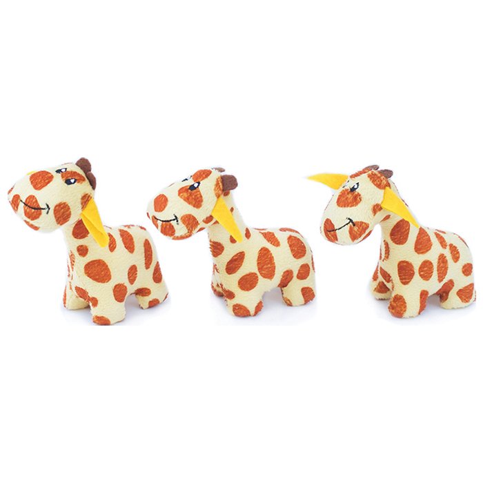 ZippyPaws Zippy Burrow Giraffe Plush Dog Toy