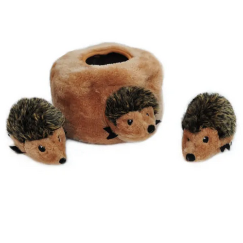ZippyPaws Interactive Dog Toy - Zippy Burrow Hedgehog Den