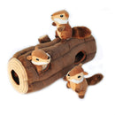 ZippyPaws Zippy Burrow Log with Chipmunks