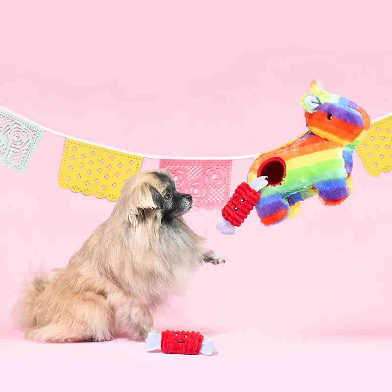ZippyPaws Zippy Burrow Piñata Dog Toy