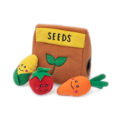 ZippyPaws Zippy Burrow Seed Packet Dog Toy