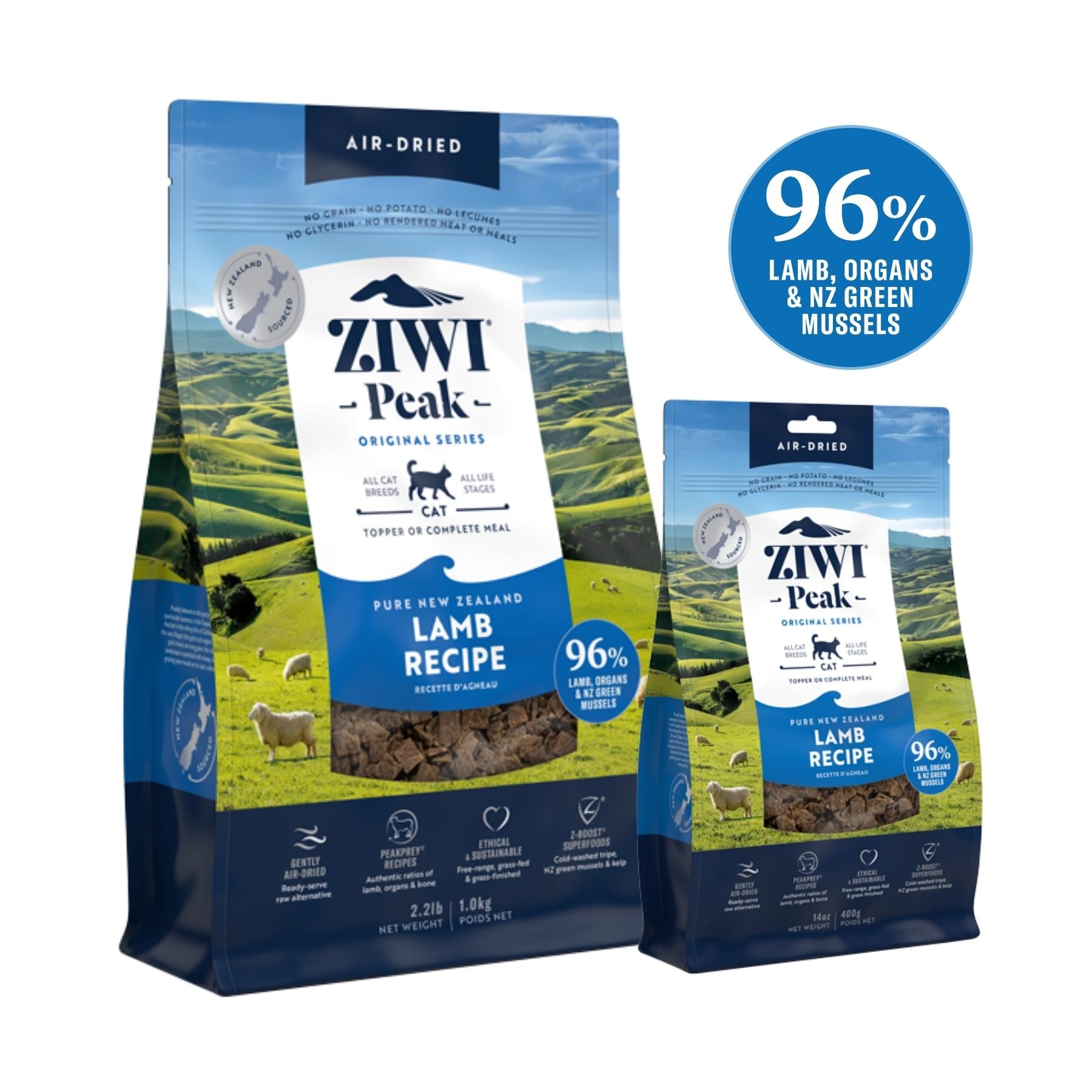 ZIWI Peak Dry Cat Food Lamb Recipe