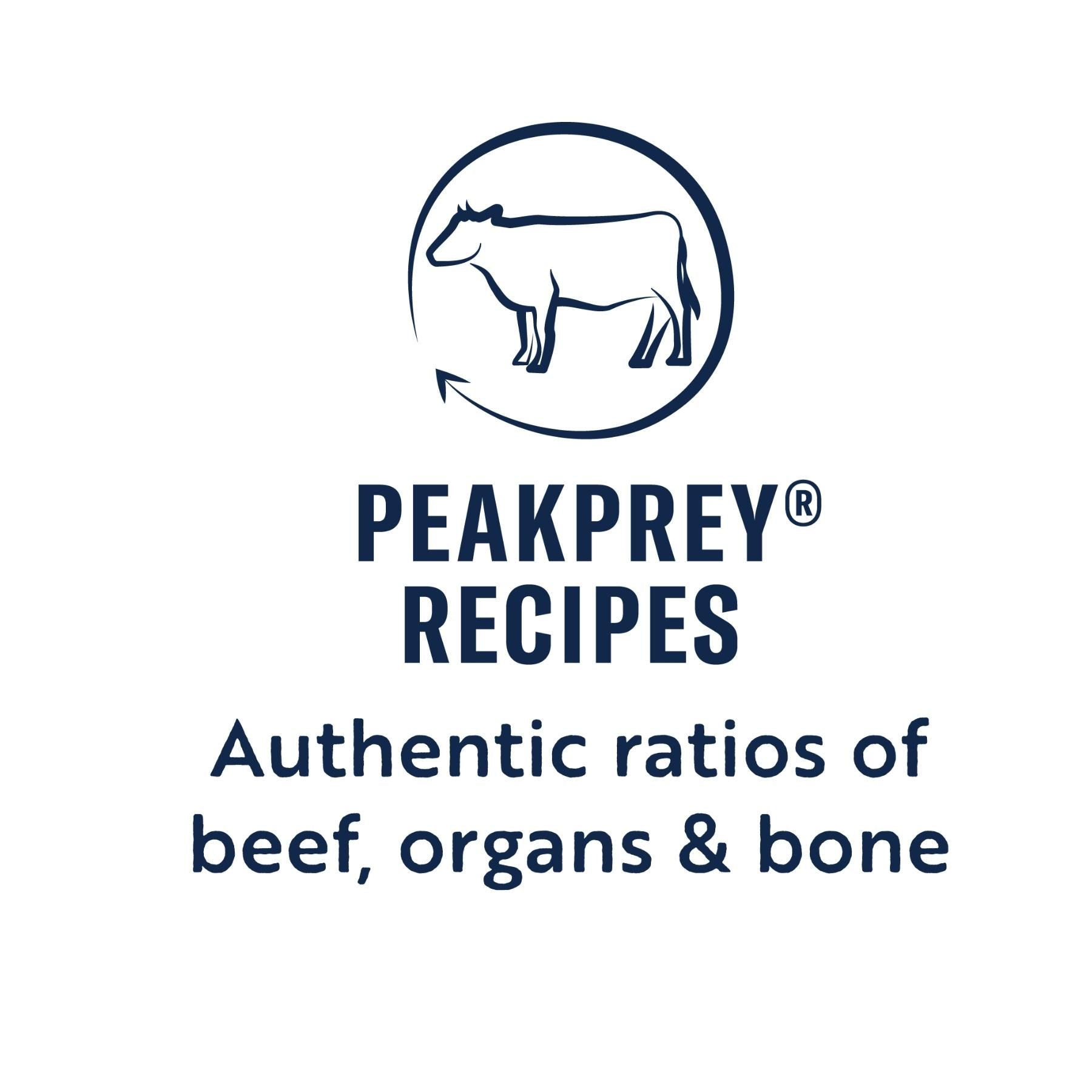 ZIWI Peak Dry Dog Food Beef PeakPrey Recipe.