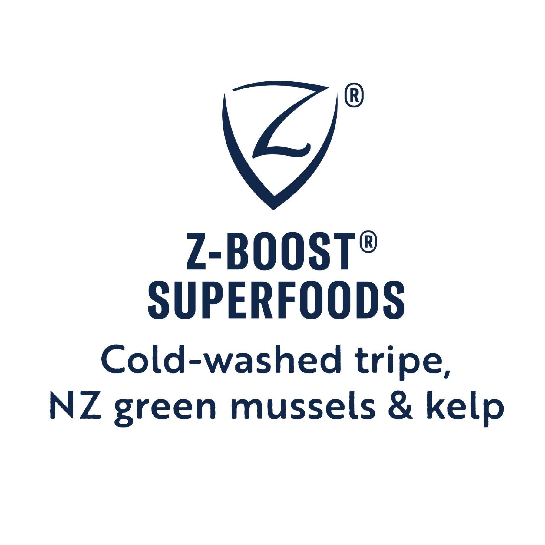 ZIWI Peak Dry Dog Food Tripe & Lamb Recipe Z-Boost Superfoods.