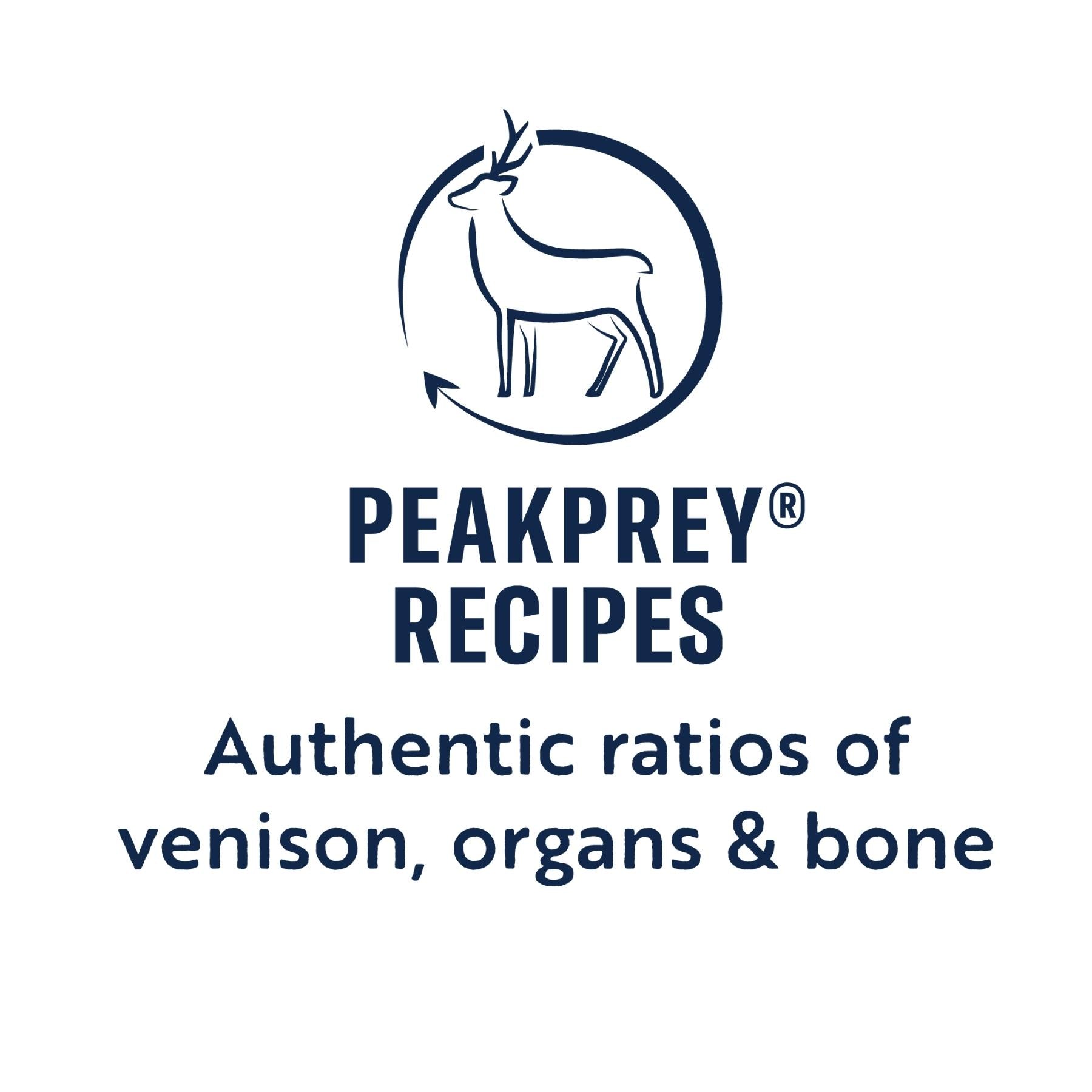 ZIWI Peak Dry Dog Food Venison PeakPrey Recipe. 