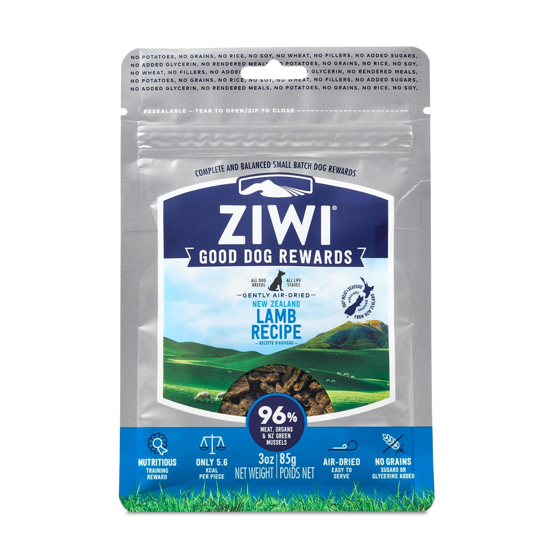 ZIWI Peak Good Dog Rewards Lamb Recipe. Premium Treats for Dogs.