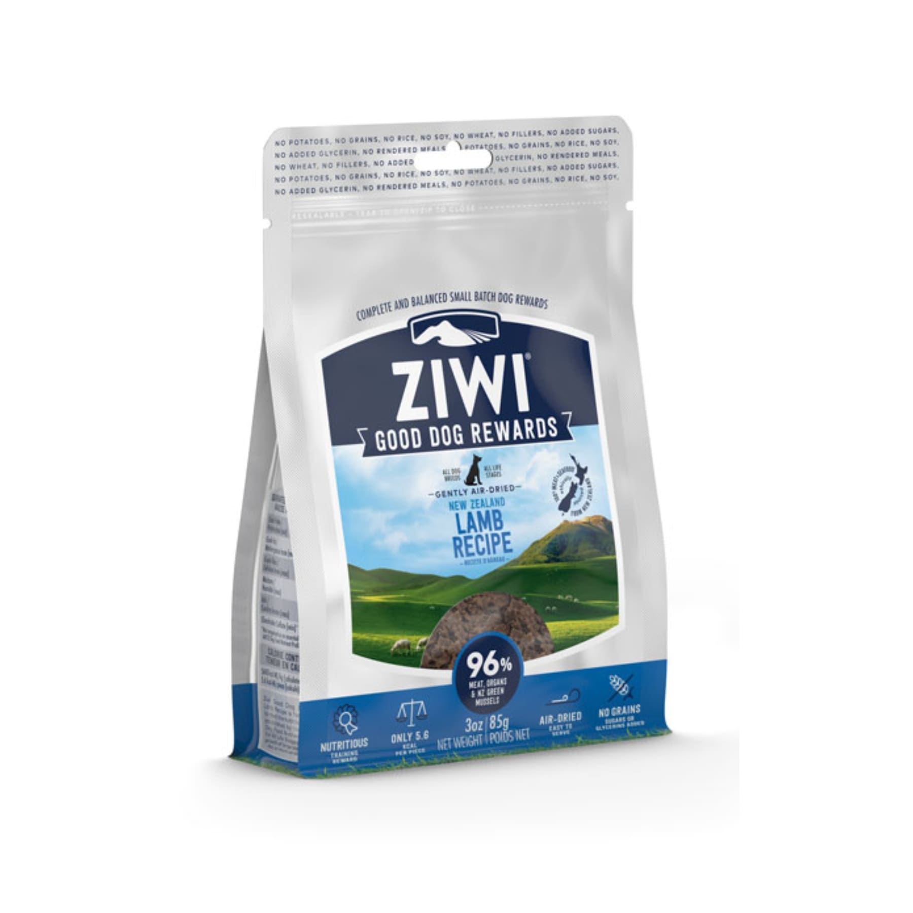 ZIWI Peak Good Dog Rewards Lamb Recipe 85g. Premium Dog Treats.